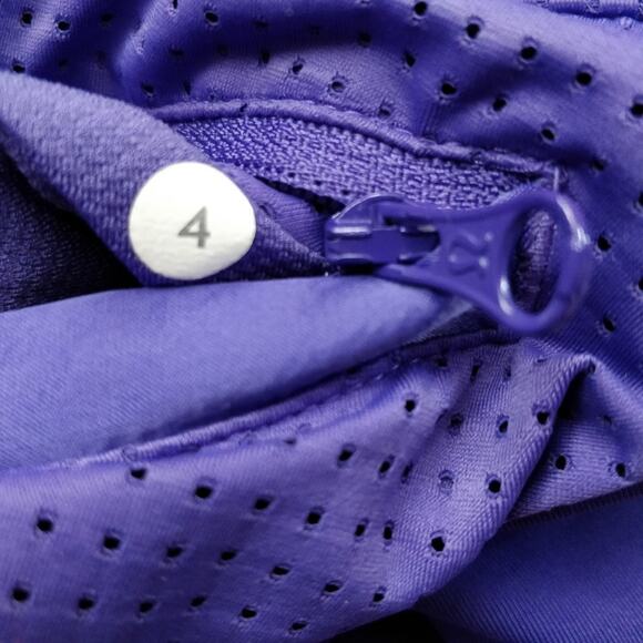 LULULEMON Sweaty Or Not Purple Long Sleeve Mesh Jacket 4 - Picture 6 of 7